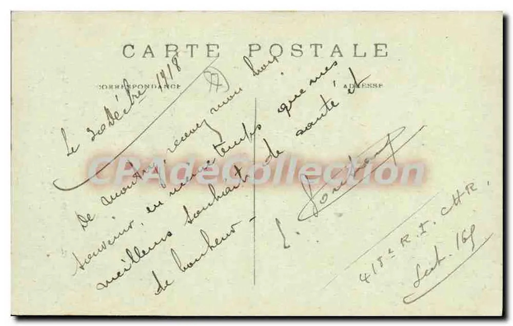 Le Morin und das Bootstor — Montray (S.-et-M.) — Edit. H. G. Montry - Rückseite