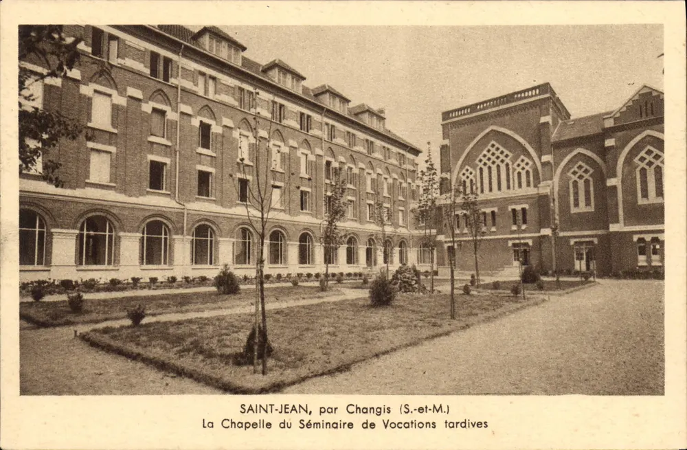 Saint-Jean, von Changis (S.-et-M.) — Kapelle des Seminars für späte Berufungen - Vorderseite