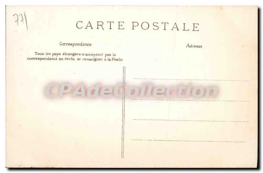MELUN — Denkmal für die Kinder von Seine-et-Marne — E. L. D. - Rückseite
