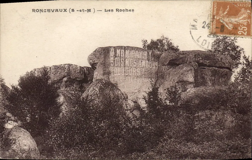 Roncevaux (S-et-M) — Les Roches — Châteaubriant - Frente
