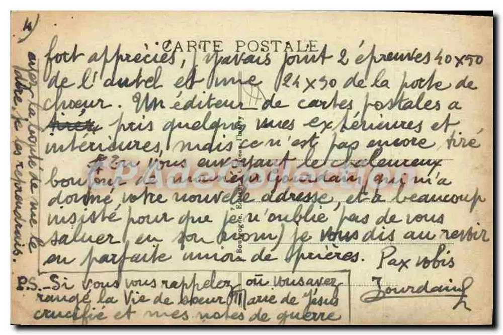 St JEAN-les-DEUX-JUMEAUX — Die Kirche — Verlag J. B. - Rückseite