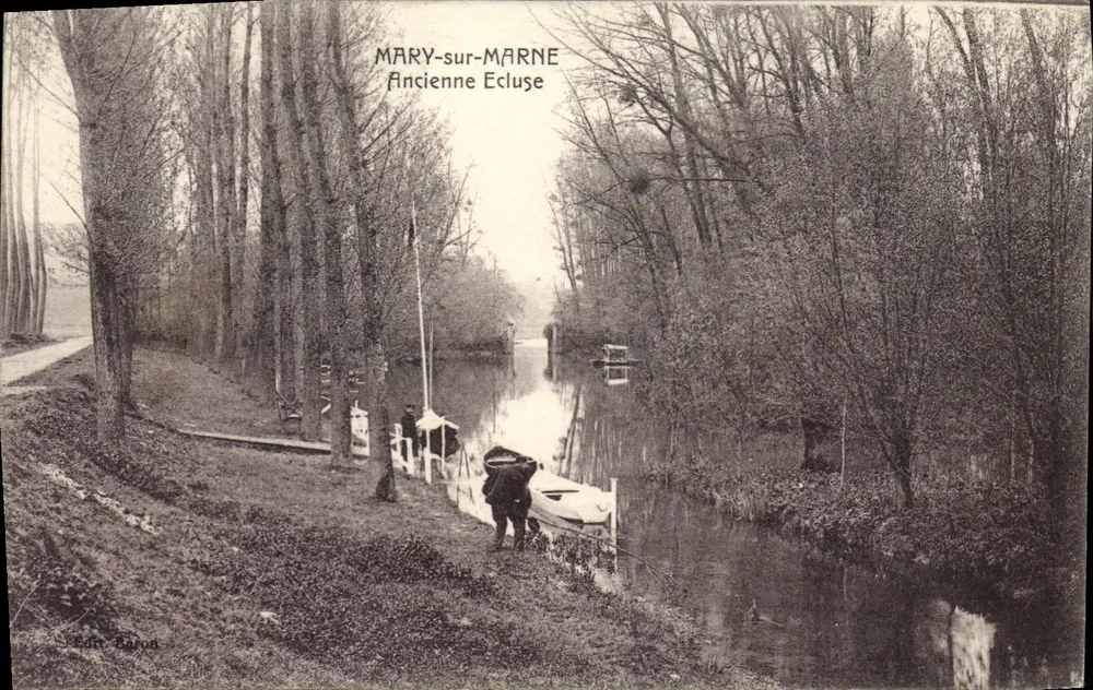 MARY-sur-MARNE — Antiga Escada — Edit. Baron - Frente