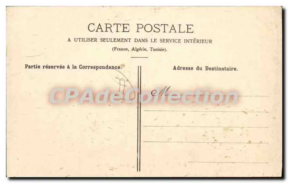 Barbizon — Entrada do Village — n° 396 - Verso
