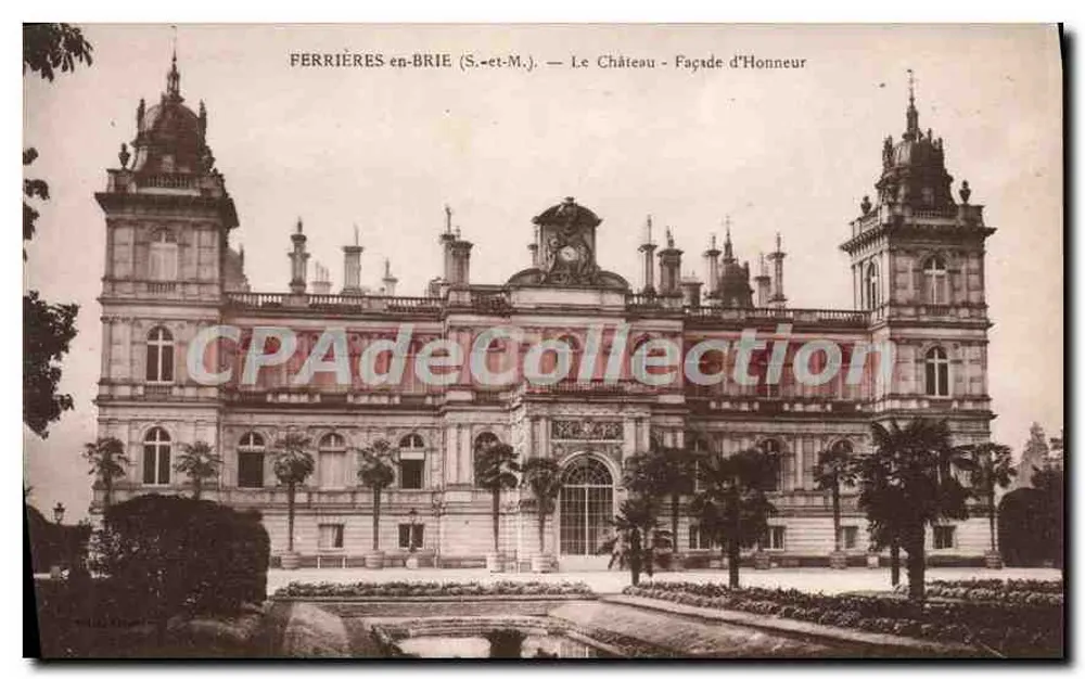Ferrières-en-Brie — Le Château — Façade d'Honneur - Vorderseite