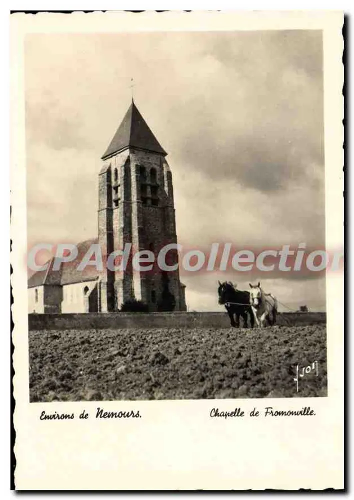 Okręgi Nemours — Kaplica Fromonville — Éditions de Luxe - Awers