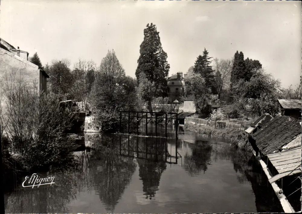 Dorf am Grand Morin — La Ferté-Gaucher (S.-et-M.) — Éditions E. MIGNON - Vorderseite