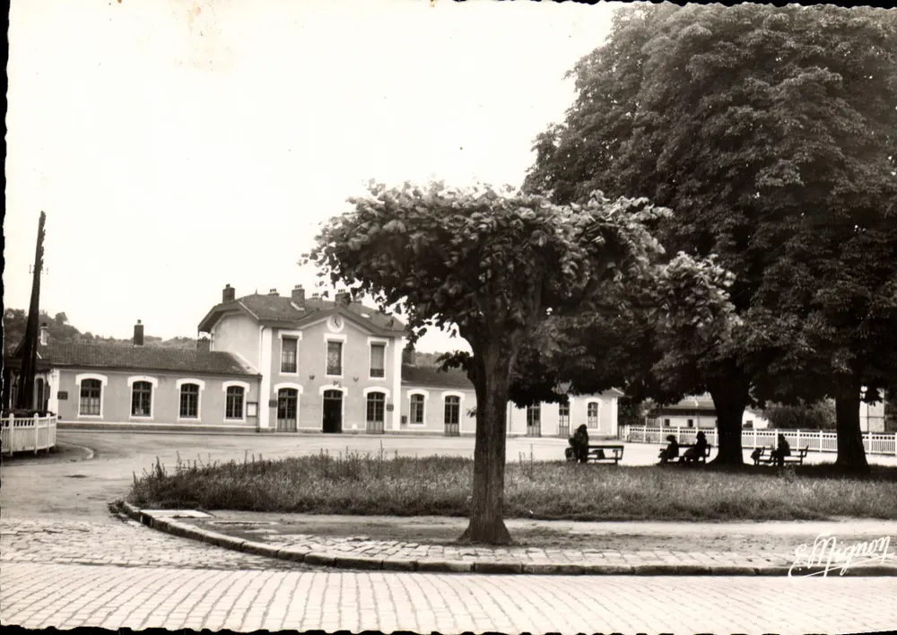 Coulommiers (S.-et-M.) — a Estação — Edição E. Mignon - Frente