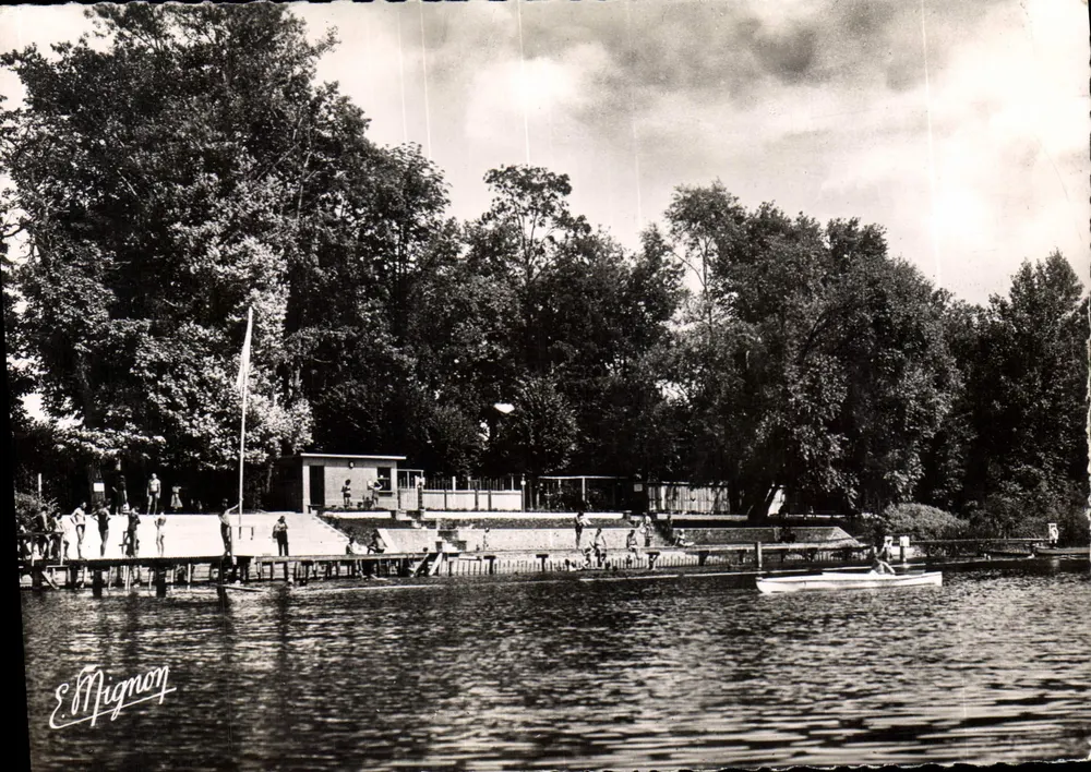 La Ferté-sous-Jouarre — La Plage — E. Mignon, n°4393 - Recto