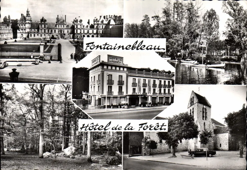 Fontainebleau — Hotel de la Forêt — Verlag REAL-PHOTO, Seriennummer 378 - Vorderseite