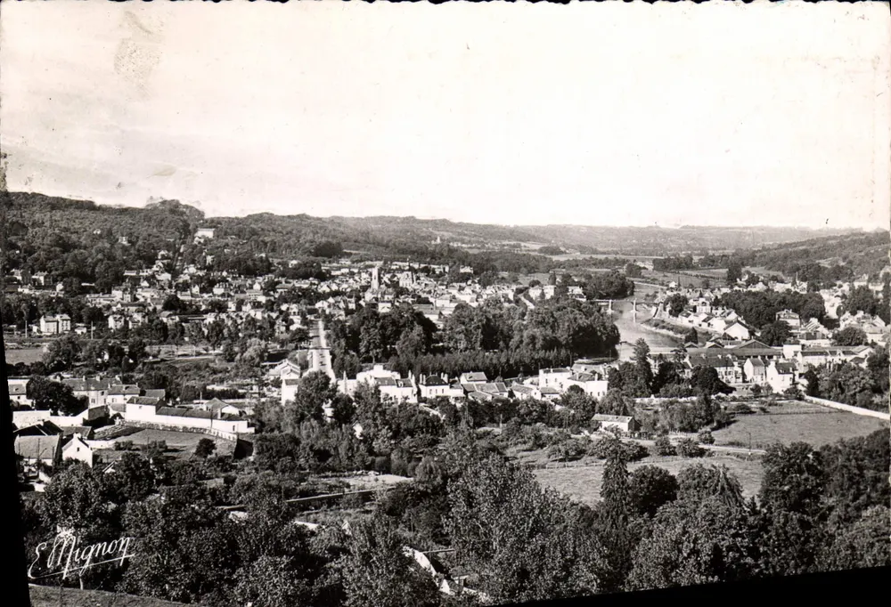 La Ferté-sous-Jouarre — Tal der Marne — allgemeine Ansicht — Édition E. Mignon, n° 70 - Vorderseite