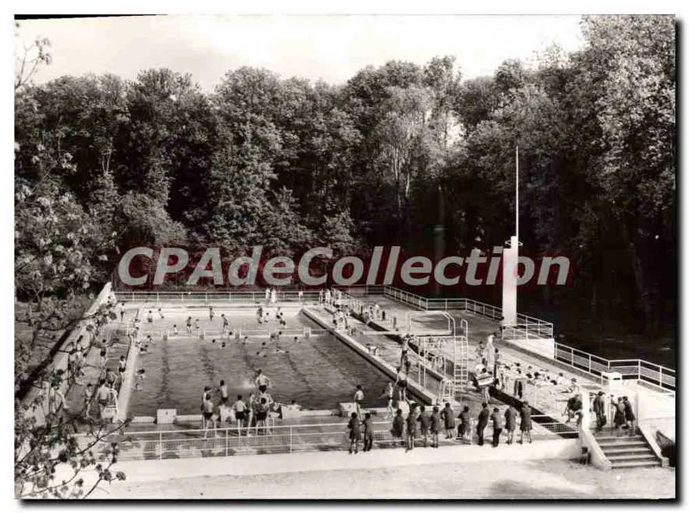 Schwimmbad des Freien Colleges von Juilly — Seine-et-Marne — Verlag Photos Le Moutet - Vorderseite