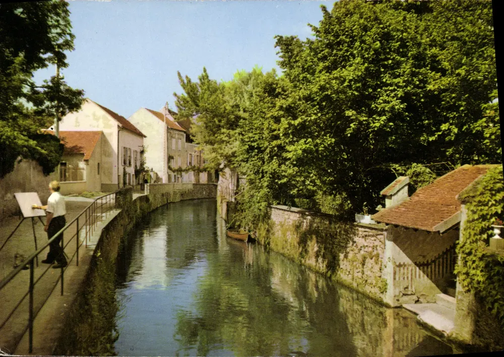 Crécy-la-Chapelle — Der Gerberquai — Buchhandlung Crécy - Vorderseite