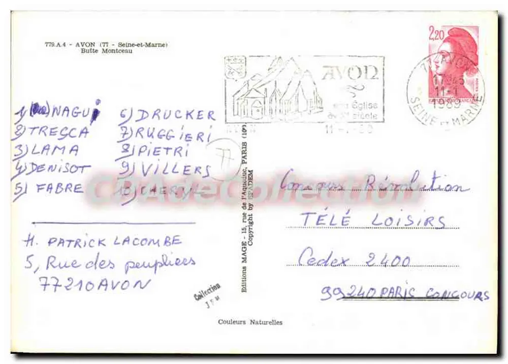 Famiprix — Église de la Butte Montceau — Éditions MAGE - Verso
