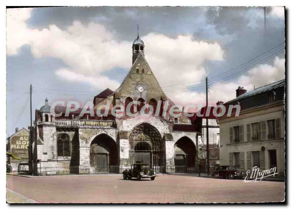 Provins — Kirche Saint-Ayoul — Ausgabe E. Mignon - Vorderseite