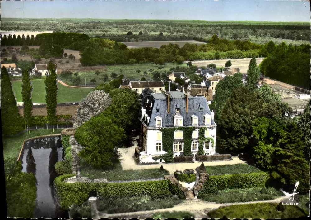 Schloss Crévecoeur — La Houssaye (S.-et-M.) — Lapie - Vorderseite