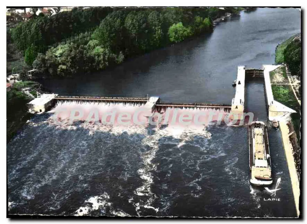 Barragem eclusa — Isles-les-Meloues (S.-et-M.) — Edição Lapie - Frente
