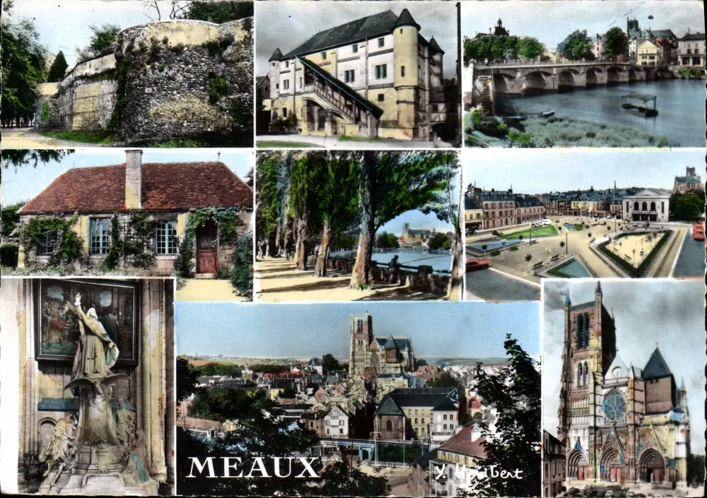 Meaux — Panoramablick und Denkmäler — Yves Hodbert - Vorderseite