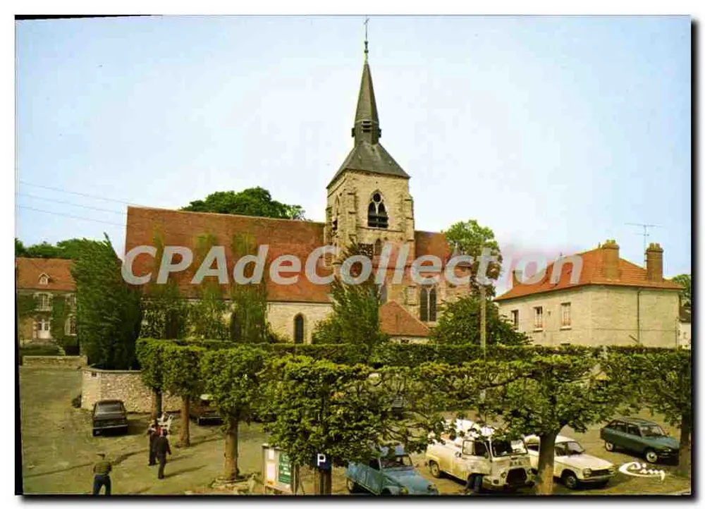Jouy-sur-Morin — Kirche des 13. Jahrhunderts — Combière Imprimeur - Vorderseite