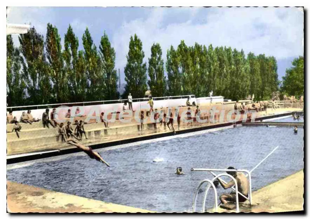 Schwimmbecken von Coulommiers — Tauchen — Edition J. Derenne - Vorderseite