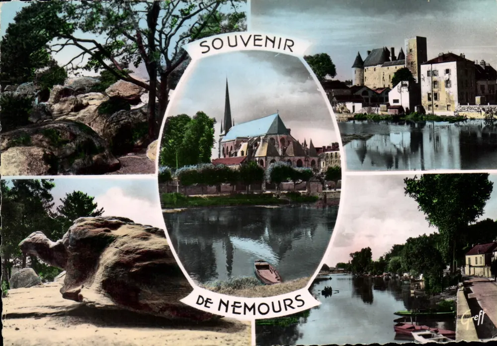 Nemours — Lembrete de Nemours — Geff - Frente