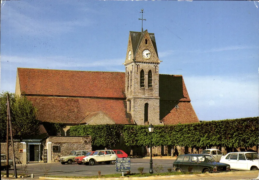 Igreja de Vert-Saint-Denis — Le Buisson — Edições JFM - Frente