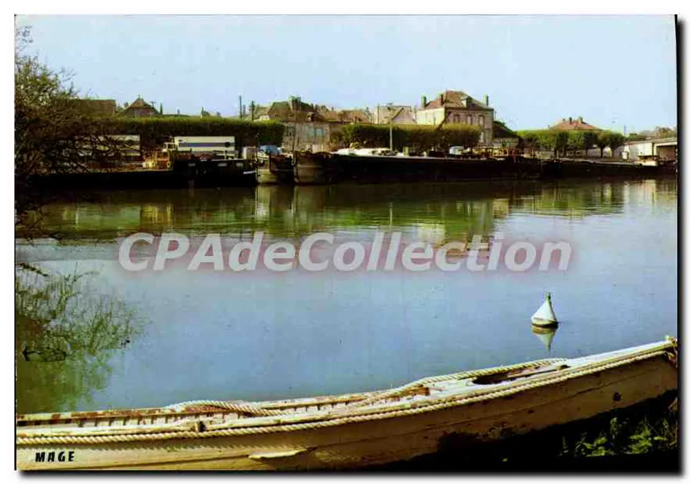 Bray-sur-Seine — Ufer der Seine — Editions MAGE - Vorderseite