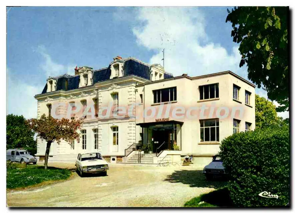 Bürgermeisteramt — Combs-la-Ville — Vintage Postcard/Antike Ansichtskarte - Vorderseite