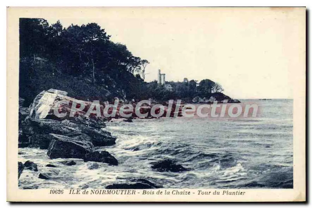 Insel Noirmoutier — Wald von Chaize — Turm von Plantier - Vorderseite