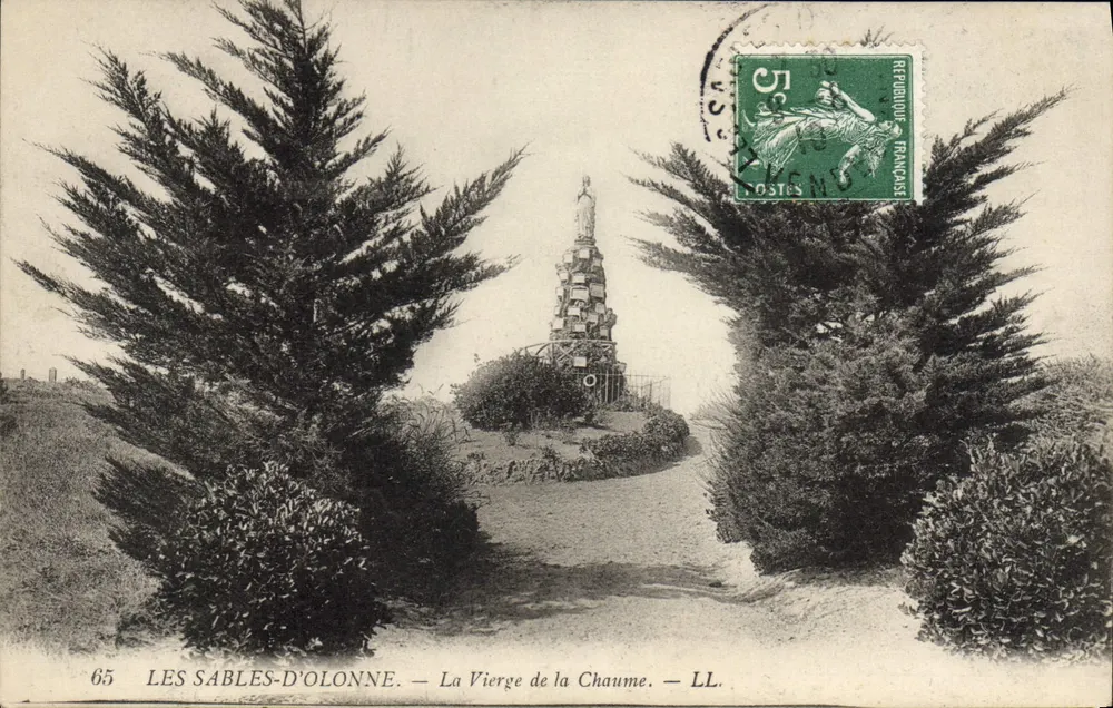 Les Sables-d'Olonne — La Vergine della Chaume — LL. - Recto