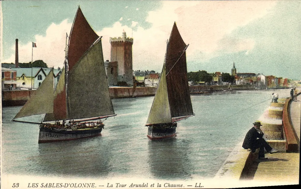 Les Sables-d'Olonne — Die Arundel-Turm und die Chaume — LL. - Vorderseite