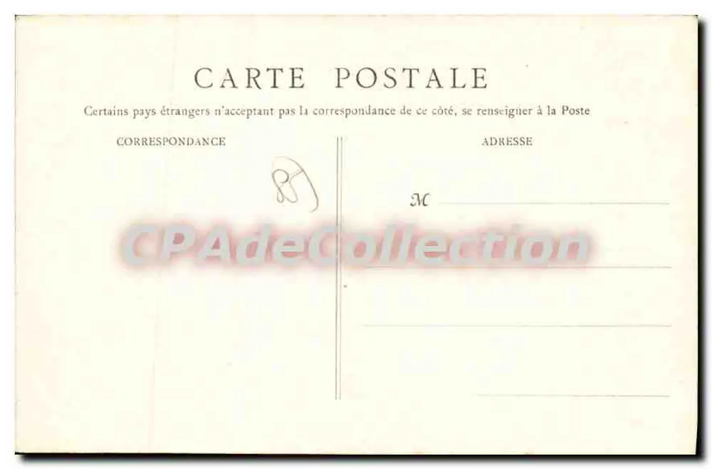 Noirmoutier (Vendée) — Das Schloss-Abtei — Ansicht vom Osten — J. Robuchon, Foto in Poitiers — 612 bis - Rückseite