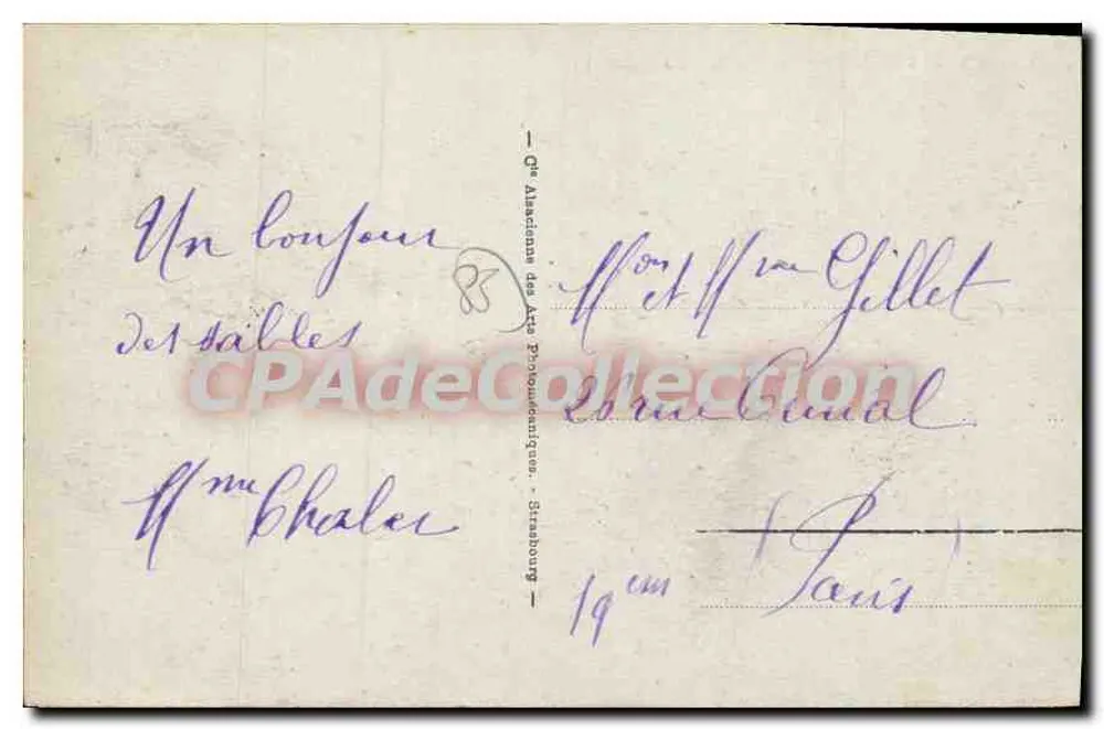 Les Sables d'Olonne - Na Praia — editor CPAdeCollection, n° 168 - Verso