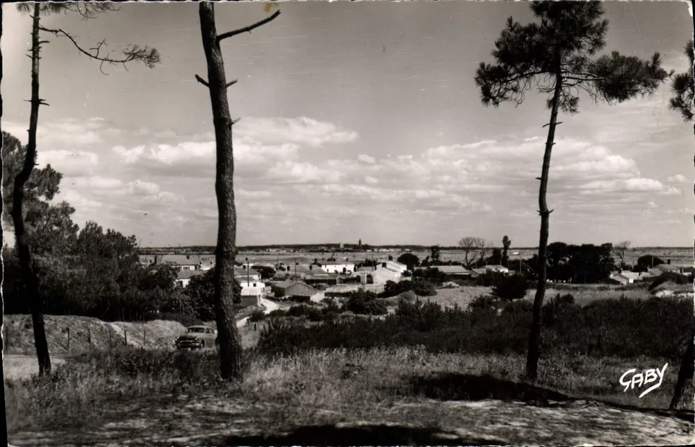 Insel Noirmoutier — Allgemeiner Blick auf das Dorf La Bosse — Editions Gaby - Vorderseite