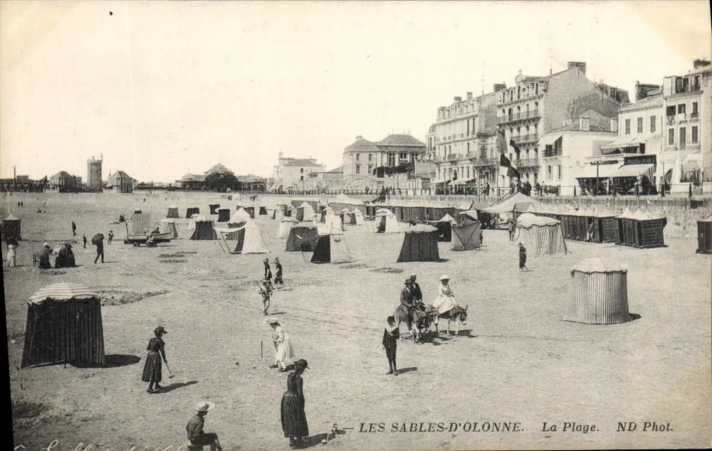 Les Sables-d'Olonne — La Plage — ND Phol. n°5 - Frente