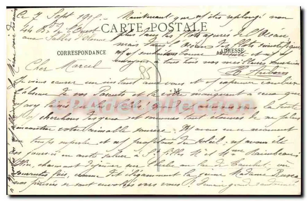 Les Sables-d'Olonne — La Tour d'Arundel — Nouvelle Collection Vendéenne, Lucien Arnaud, N° 2299 - Verso