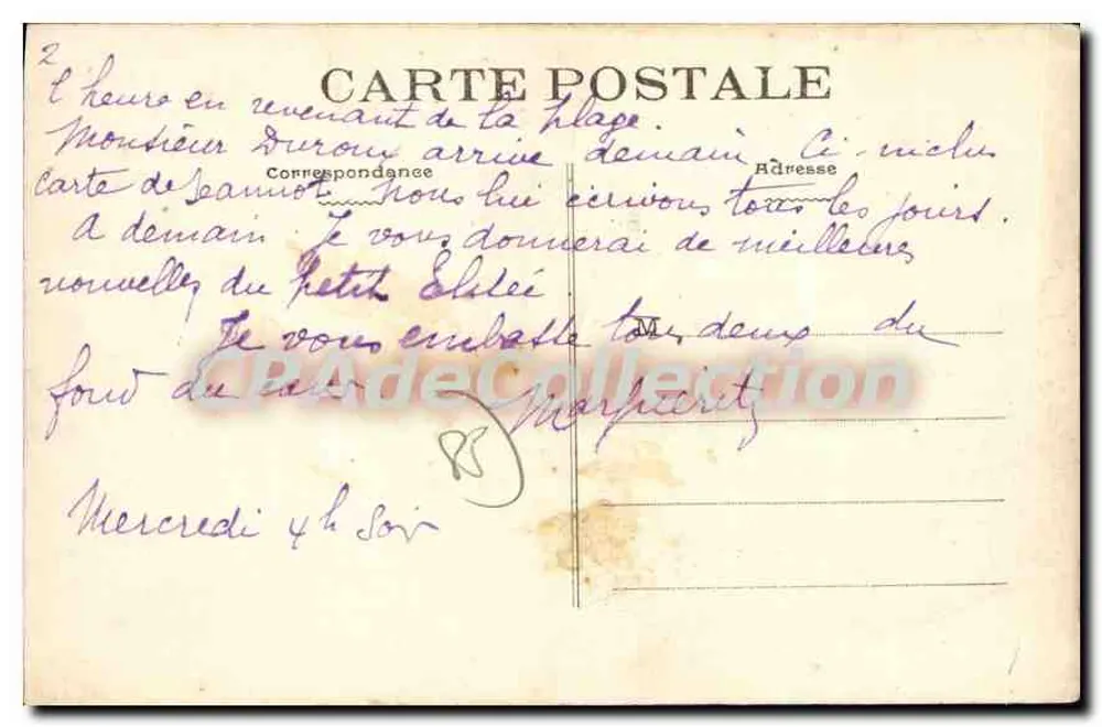 Les Sables-d'Olonne (Vendée) — Un beau brin de fille — Phototypie VASSELLIER, Nantes - Rückseite