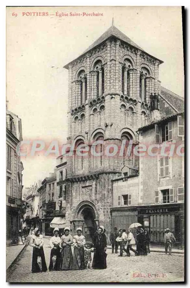 Poitiers — Kirche Saint-Porchaire — Édith, B. & C. n°69 - Vorderseite