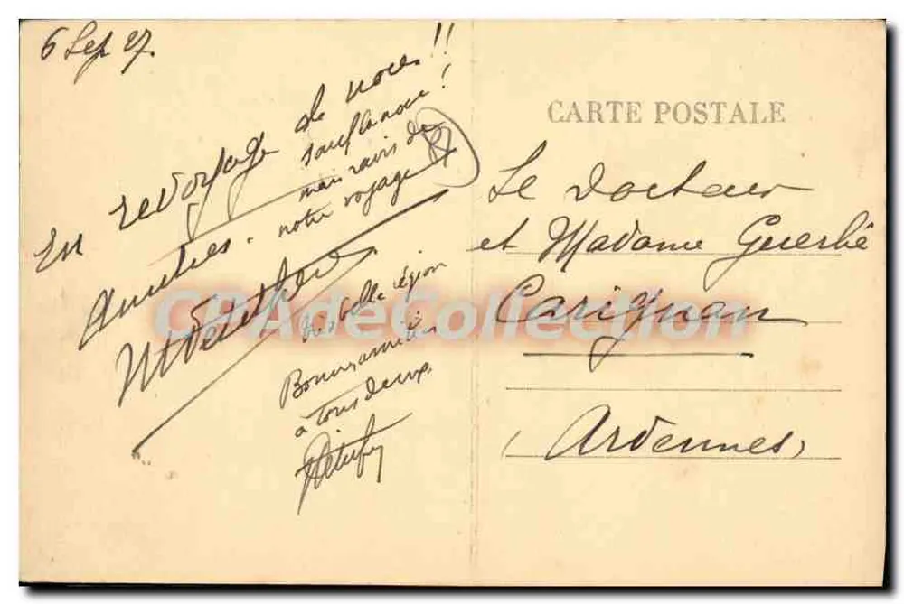 Ruínas do Castelo de Chalusset — Arredores de Limoges — Ed. A. Ménard - Verso