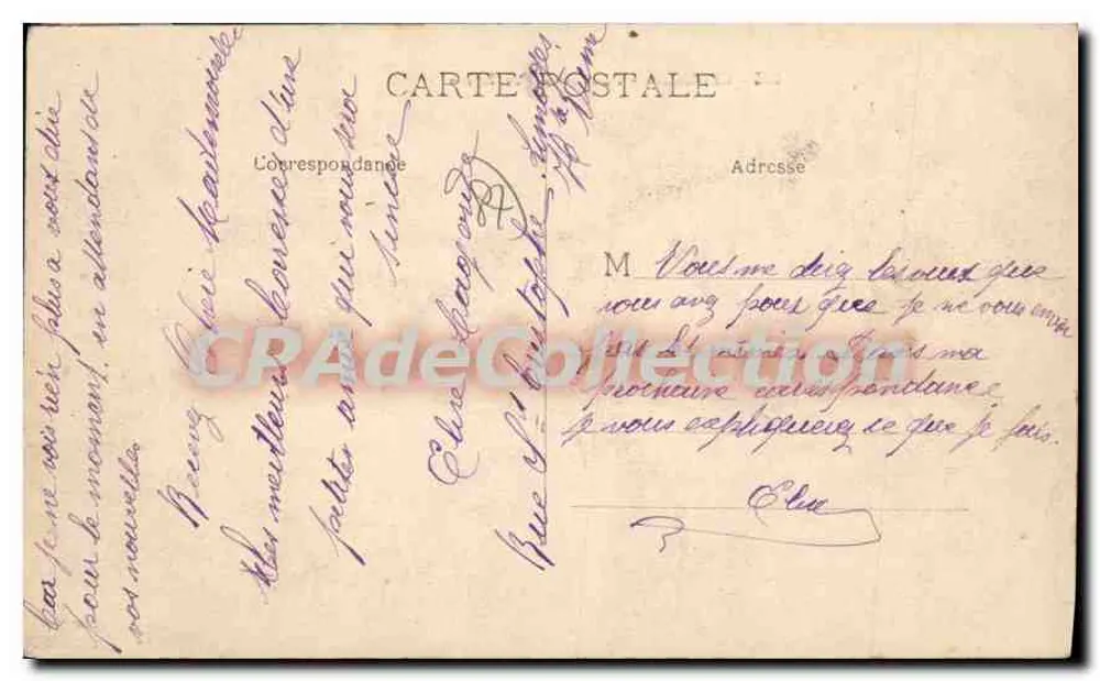 Limoges - Ponte da Revolução — editor 'Postes' n°375 - Verso