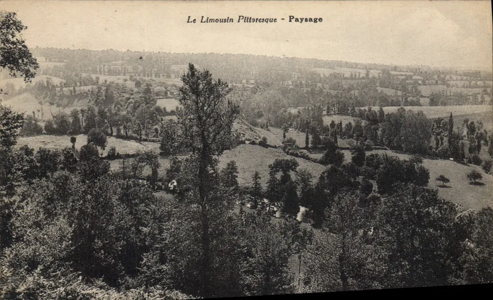 O Limousin Pitoresco - Paisagem - Frente