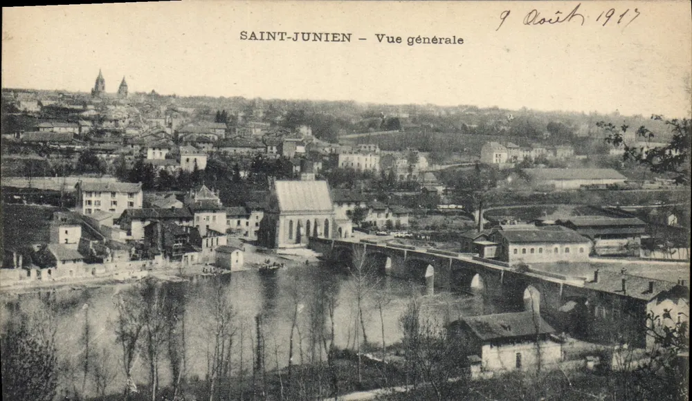 Saint-Junien — Vista geral — editor e número de série não legíveis - Frente