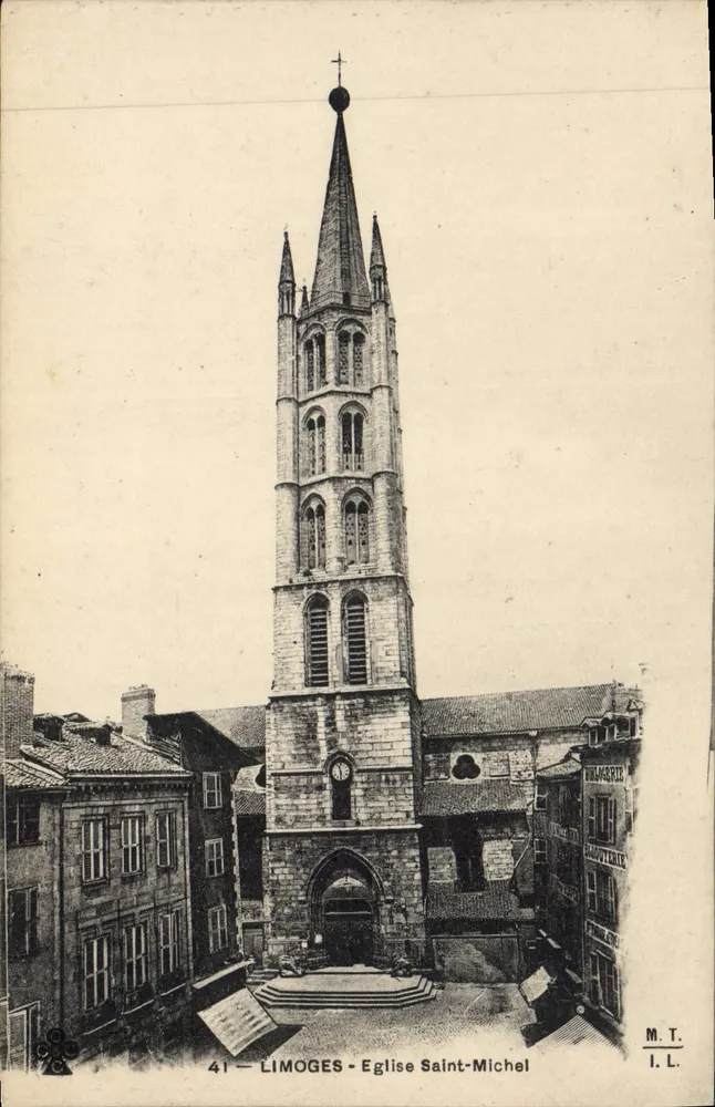 Limoges — Igreja de São Miguel — M.T. I.L. n°41 - Frente