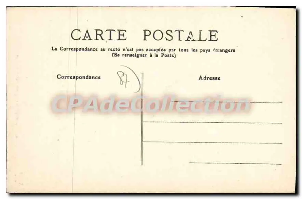 Limoges — Igreja de São Miguel — M.T. I.L. n°41 - Verso