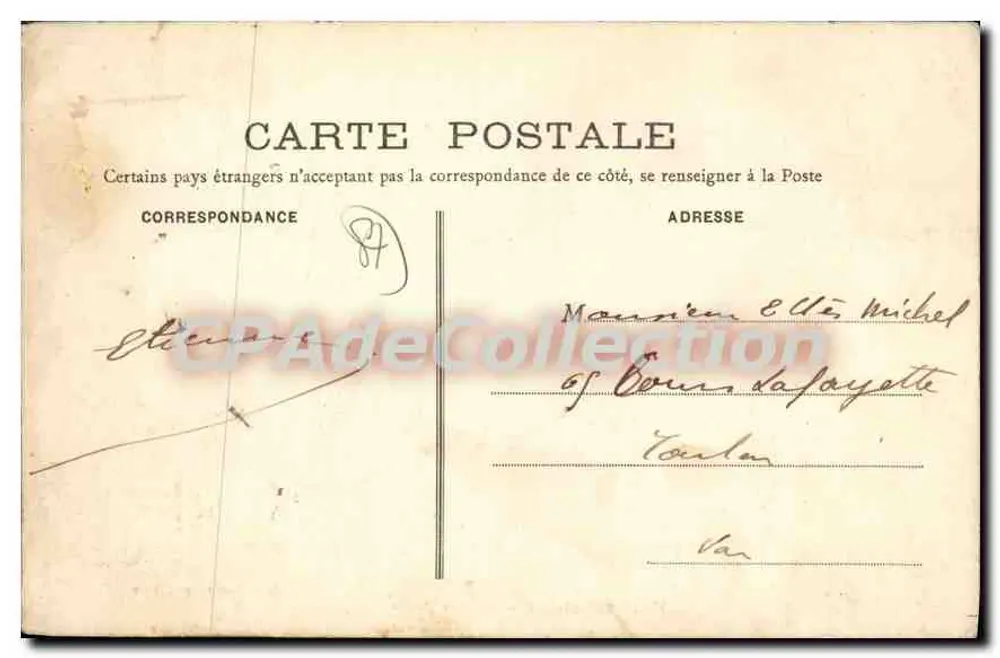 Rochechouart — O Castelo — As Arcadas — Imp. Deymou - Verso