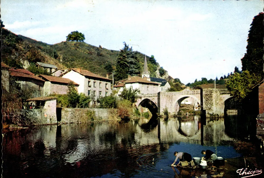 Der Noblat-Brücke — La Haute-Vienne — Éditions Théçjas - Vorderseite