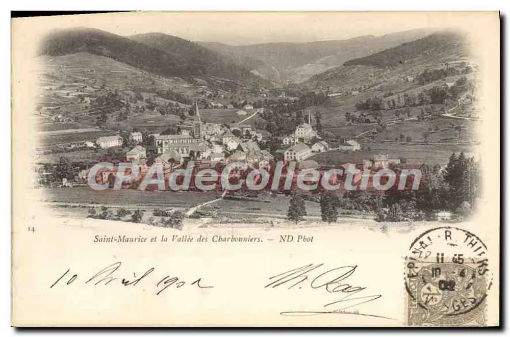 Saint-Maurice und die Tal der Charbonniers — ND Pbot - Vorderseite