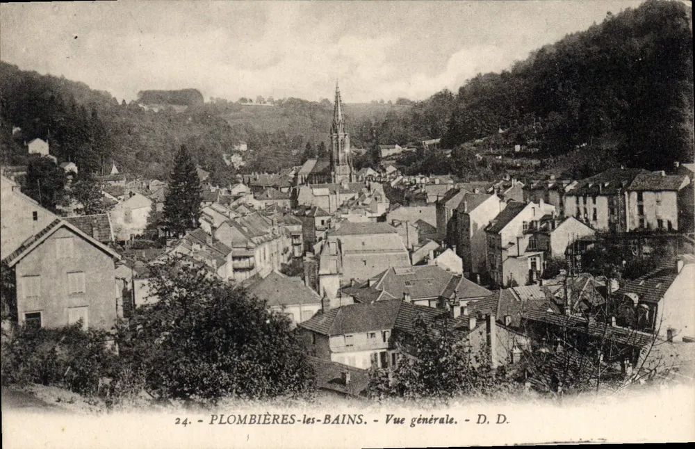 Plombières-les-Bains — Vista geral — D.D. n°24 - Frente