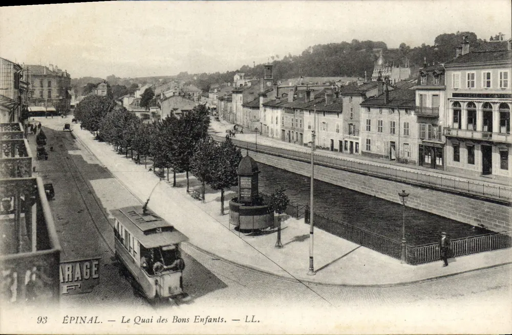 Épinal — Der Quai der Guten Kinder — LL. - Vorderseite
