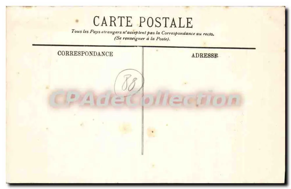 Épinal — Rue Jeanne-d'Arc i plac — LL. nr 48 - Rewers