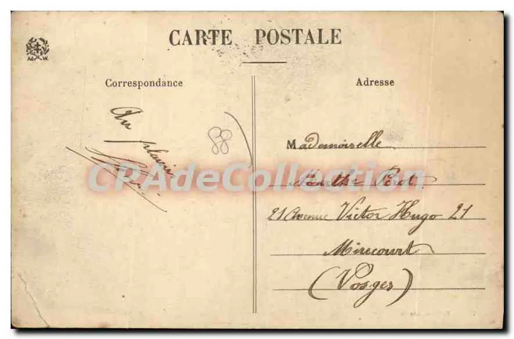 Ban de Laveline (Vosges) — Verpellière — Delaroue, editor n°9132 - Verso
